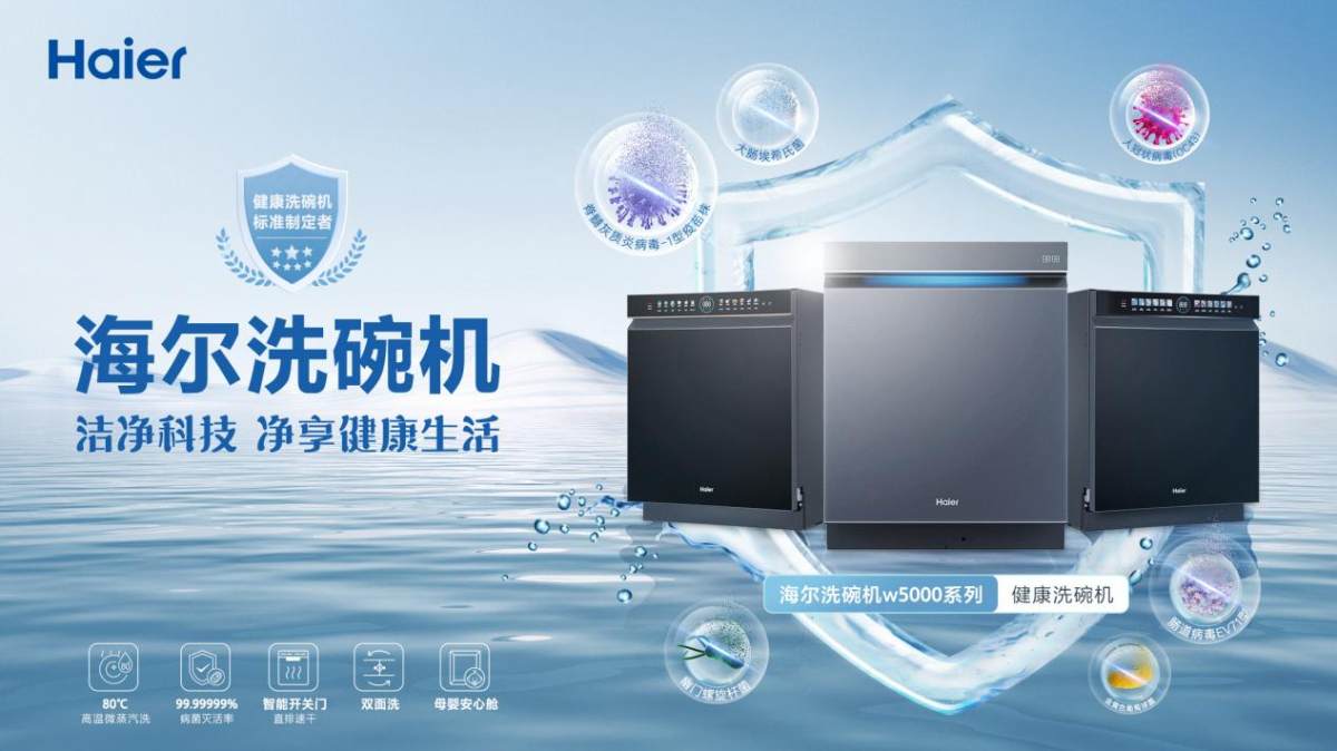 “十个勤天”推荐海尔双面洗洗碗机：正反都干净(图2)